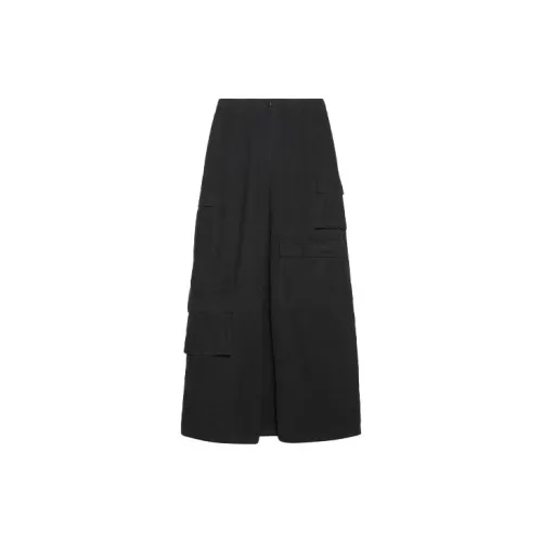 Balenciaga Casual Long Skirts Women's Black