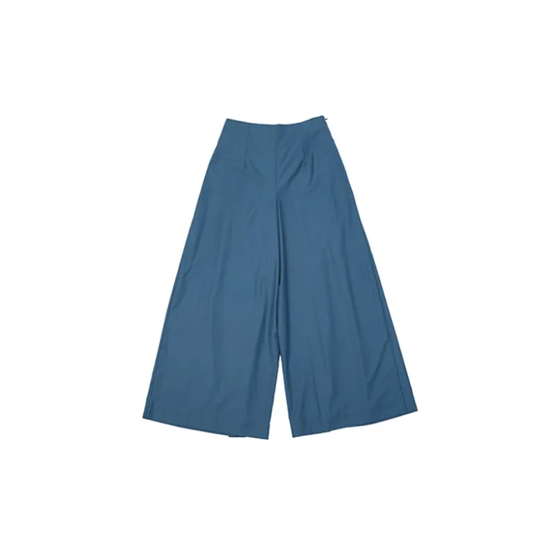 D. MARTINA QUEEN Suit Trousers Women's Royal Blue-1