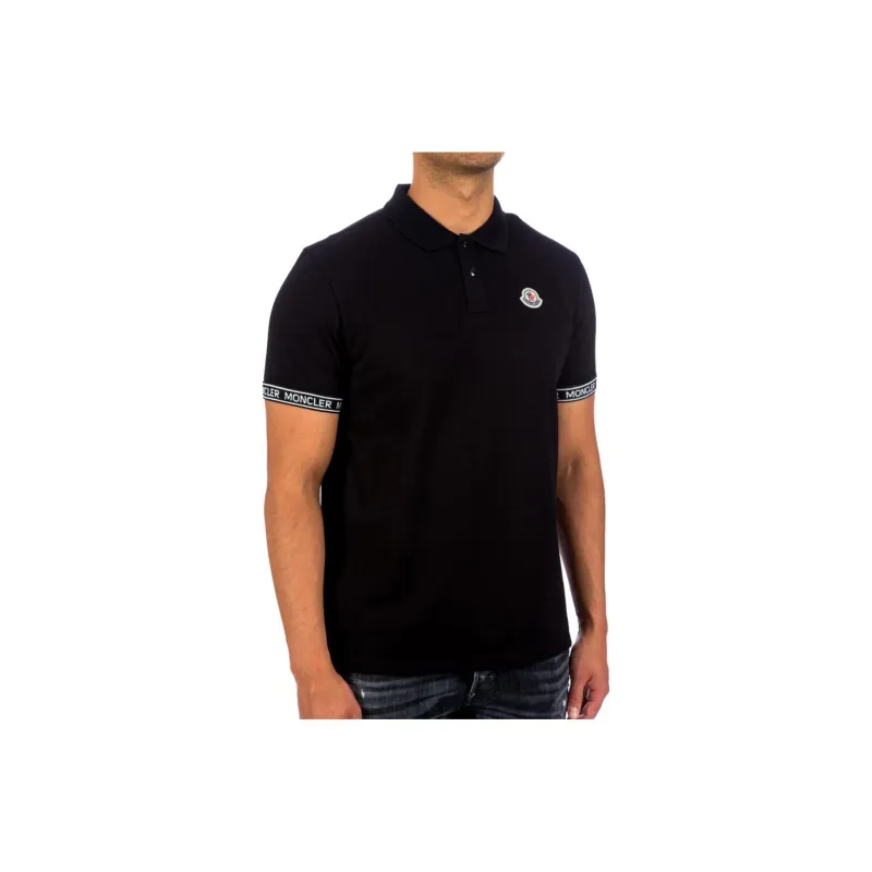 Moncler SS22 Polo Shirts Men Black-1