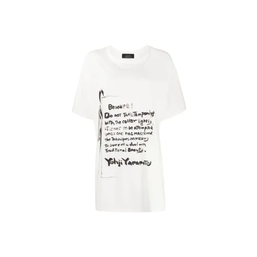 Yohji Yamamoto T-Shirts Women's White