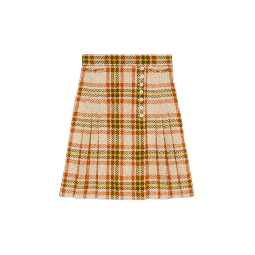 GUCCI Casual Short Skirts Women's Multicolor