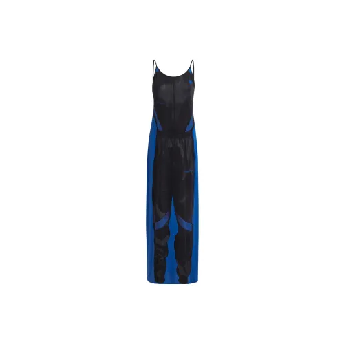 Adidas Originals Blue Version Collection Slip Dresses Women's Blue