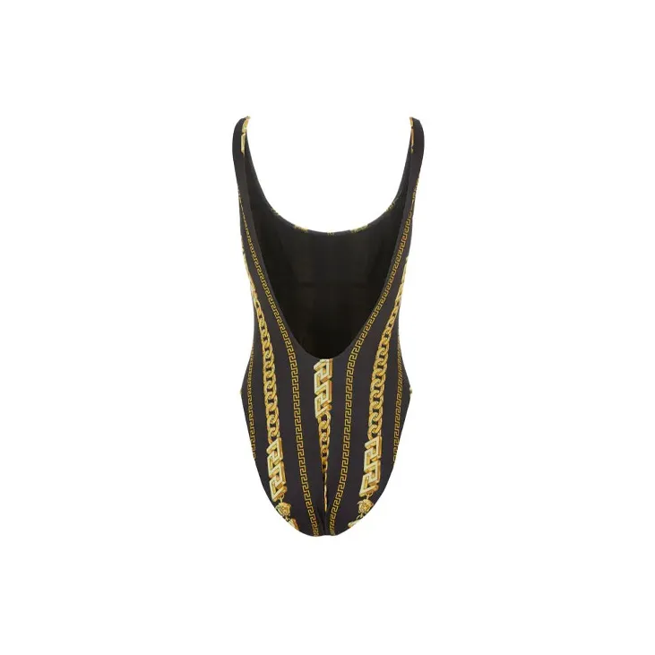 VERSACE VERSACE SS22 One-piece Swimsuit Women's Black-1