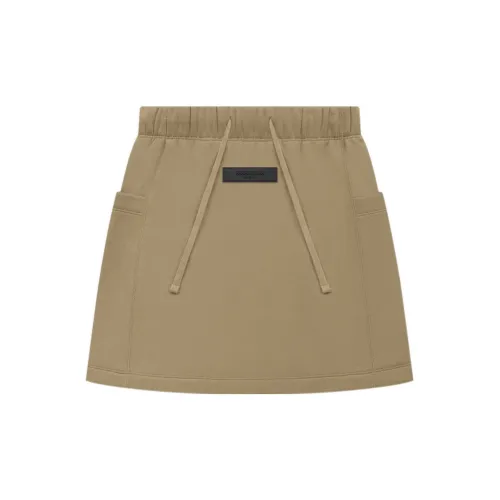 Fear Of God Essentials SS22 Casual Short Skirts Women's Oak Brown