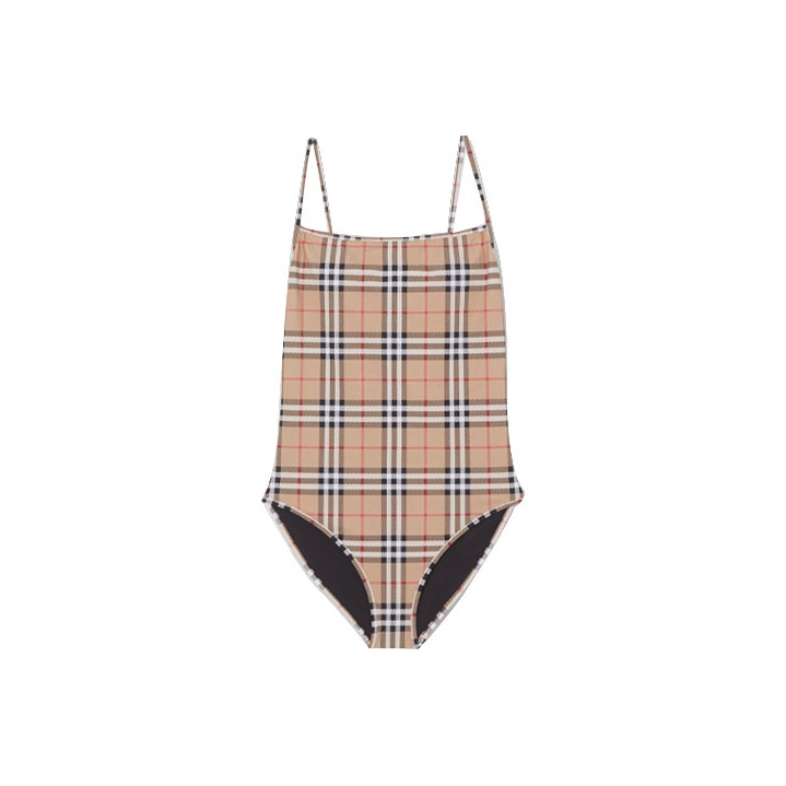 Burberry Women's Vintage Check One-piece Swimsuit Archive