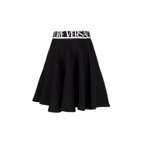 VERSACE JEANS COUTURE Casual Short Skirts Women's Black