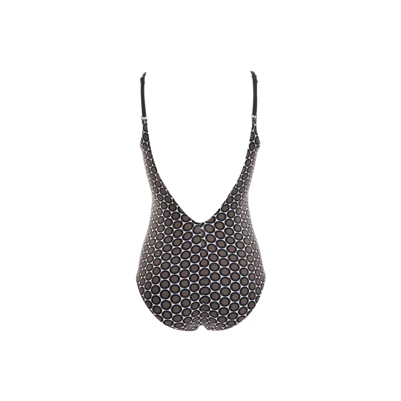 Selmark One Piece Swimsuits Women's Umber-1