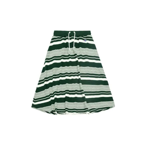 Champion Knit Long Skirts Women's Dark Green