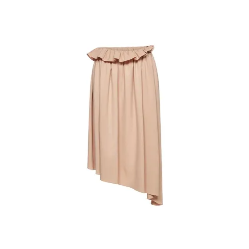 MM6 Maison Margiela Casual Long Skirts Women's Beige