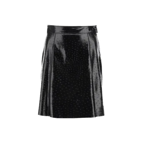 MSGM Casual Short Skirts Women's Black