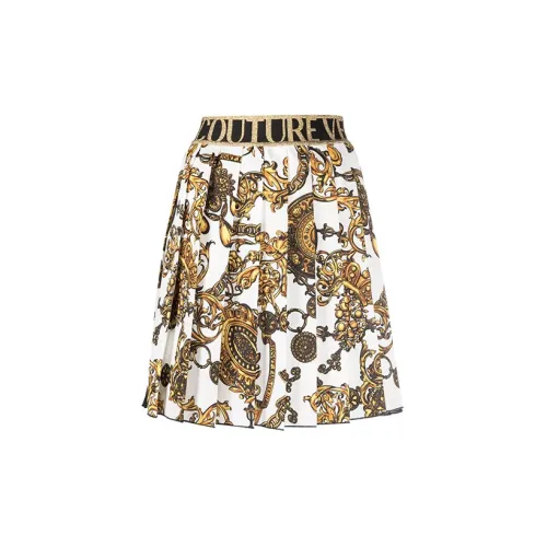 VERSACE JEANS COUTURE Casual Short Skirts Women's White