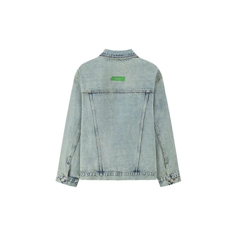 CHUU Denim Jackets Women's Blue-1