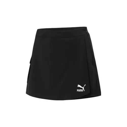 PUMA RUN FAVORITE Casual Short Skirts Women's Black