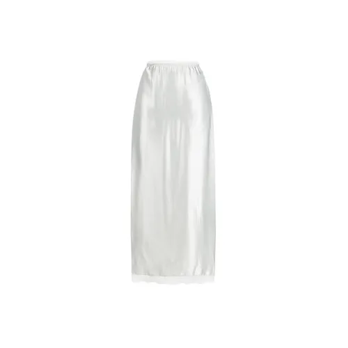 MM6 Maison Margiela Casual Long Skirts Women's White