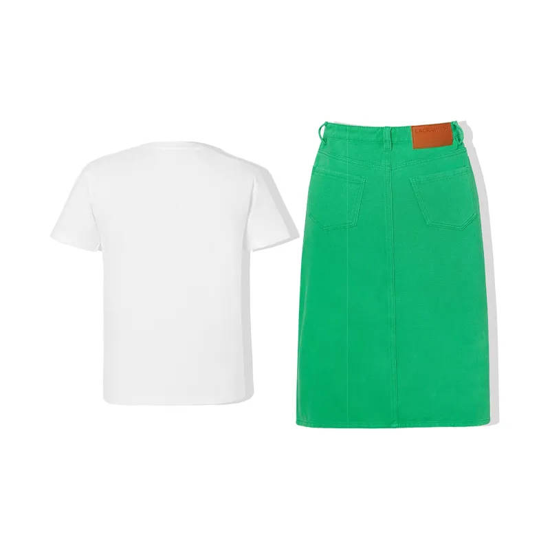 LA CRAWFISH Two Piece Skirt Sets Women's-10