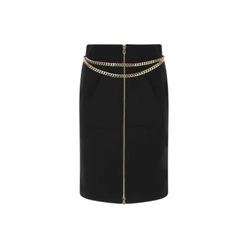 MOSCHINO Casual Long Skirts Women's Black