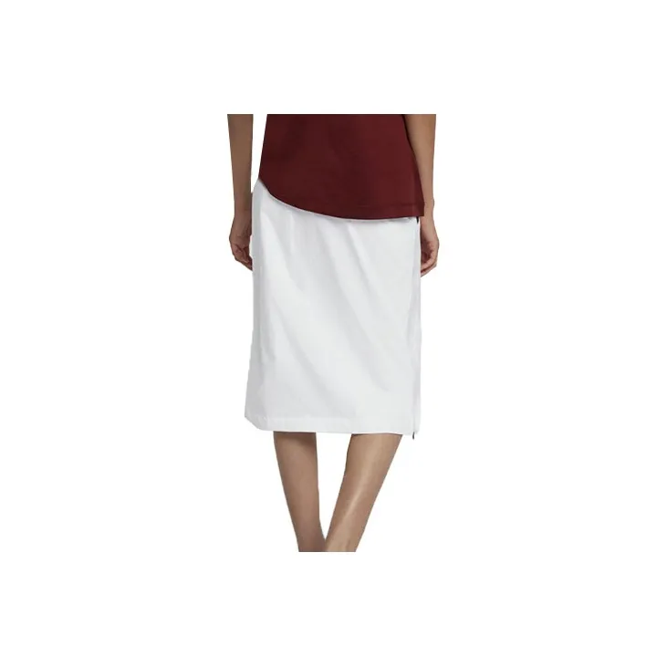 Nike Casual Long Skirts Women's White-1