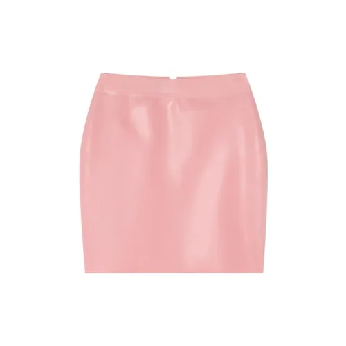 VERSACE Latex Skirt 'Pink'