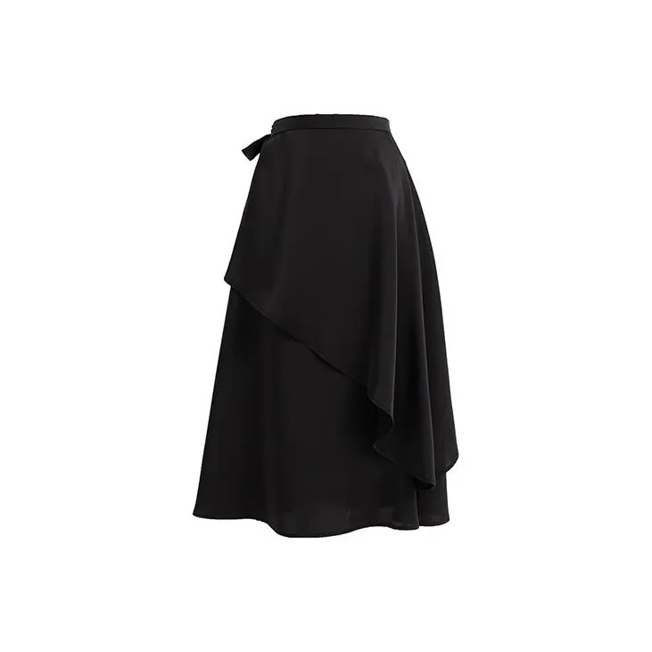 SOON FLOWER Skirt Women's Black-1