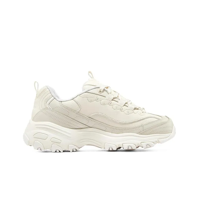 Skechers Dlites 1.0 'Beige White' Women's-1