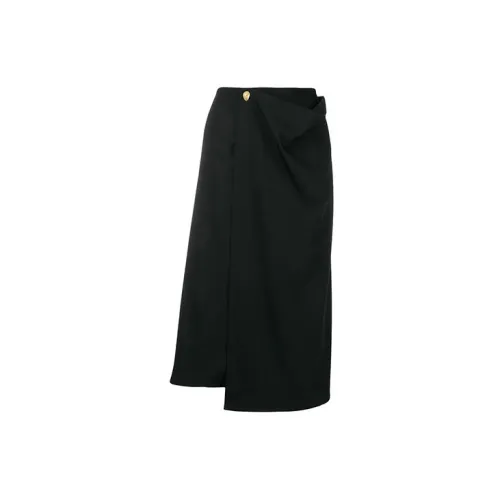 Bottega Veneta Casual Long Skirts Women's Black