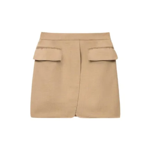 MaxMara Casual Short Skirts Women's Camel