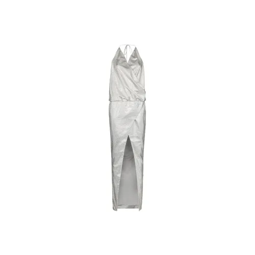 BALMAIN Sleeveless Dresses Women's Silver