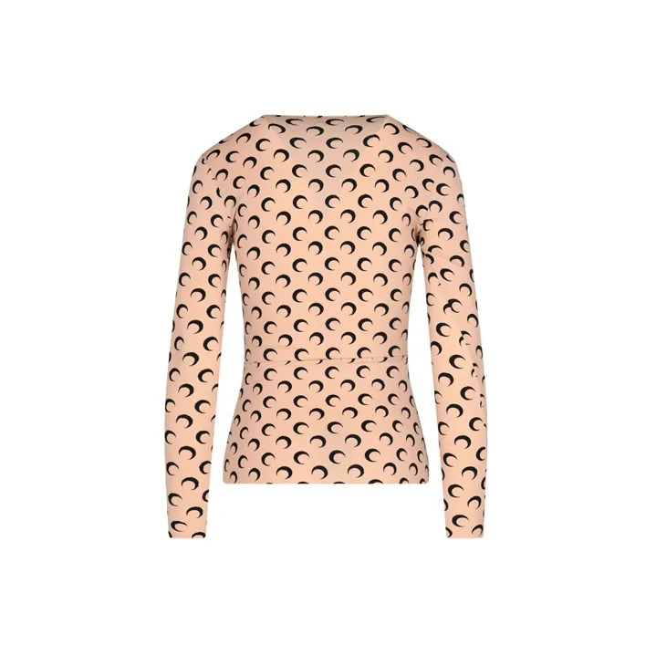 Marine Serre Moon Printed Crewneck T Shirt-1