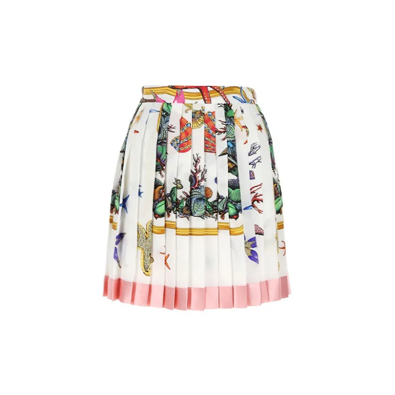 VERSACE VERSACE Casual Short Skirts Women's White-1