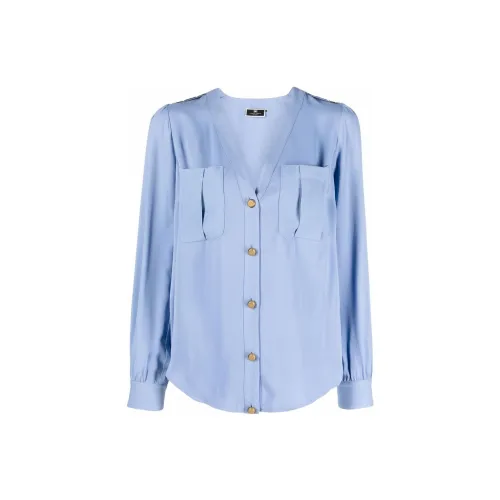 Elisabetta Franchi Shirts Women's Blue