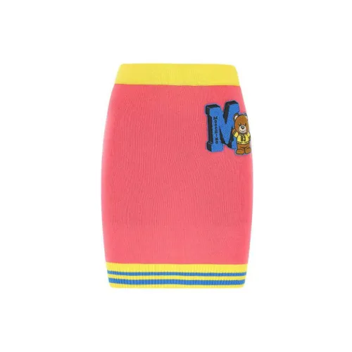 MOSCHINO Casual Short Skirts Women's Pink