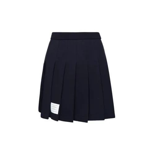 THOM BROWNE Casual Short Skirts Women's Marine Blue