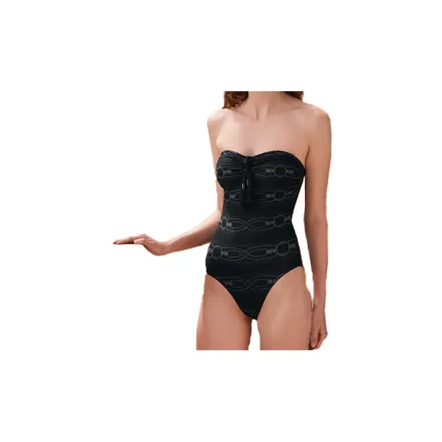 HERMES One-Piece Swimsuits Women's Black