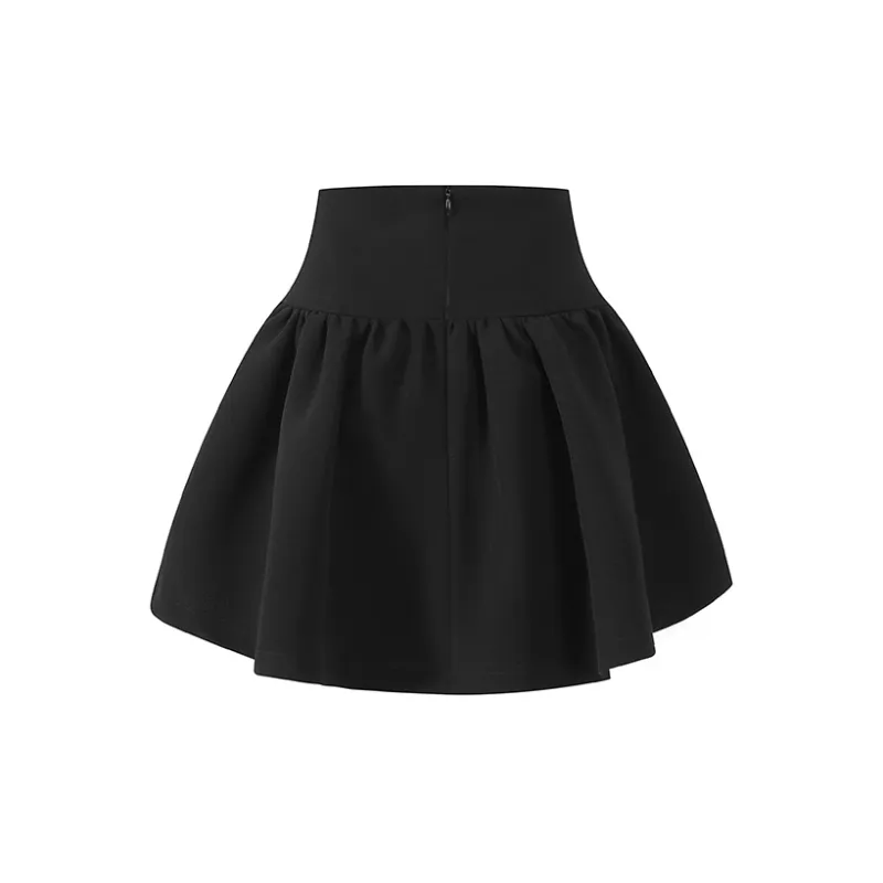 MacyMccoy Casual Short Skirts Women's Black-1