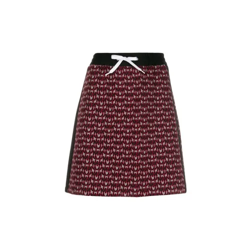 MIU MIU Casual Short Skirts Women's Red