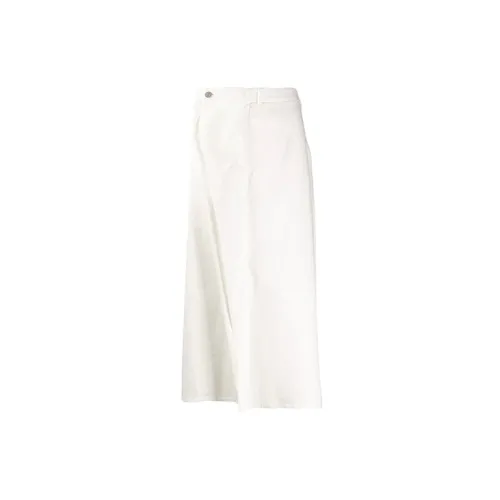 MM6 Maison Margiela Casual Long Skirts Women's White