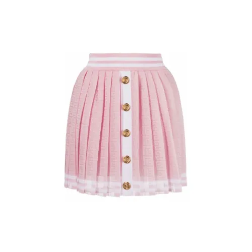 BALMAIN Casual Short Skirts Women's Pink