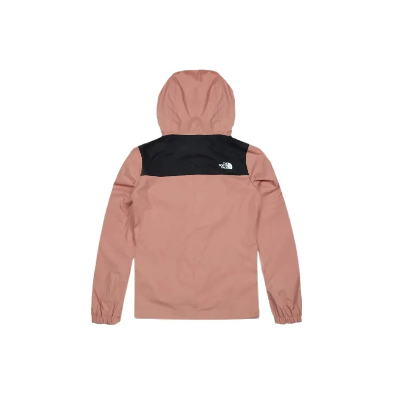 THE NORTH FACE Outdoor Hiking Waterproof And Windproof To Keep Warm Windbreaker Jacket Women's Pink-1