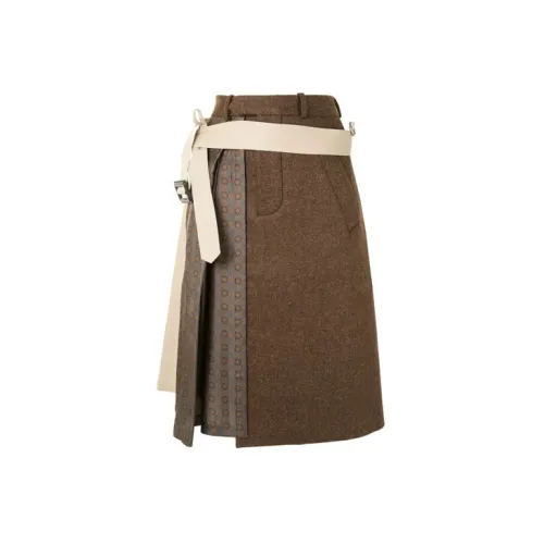 Maison Margiela Casual Long Skirts Women's Brown