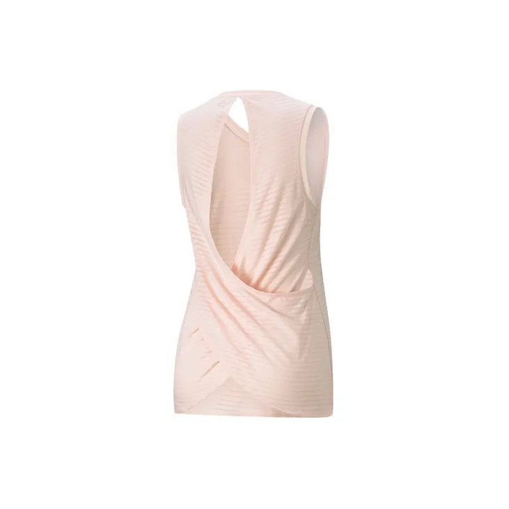 PUMA Studio Yoga Series Tank Tops Women's Light Pink-1