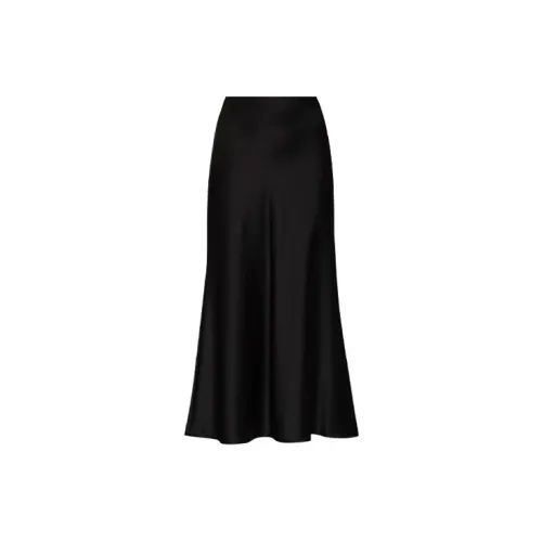 TOTEME Casual Long Skirts Women's Black
