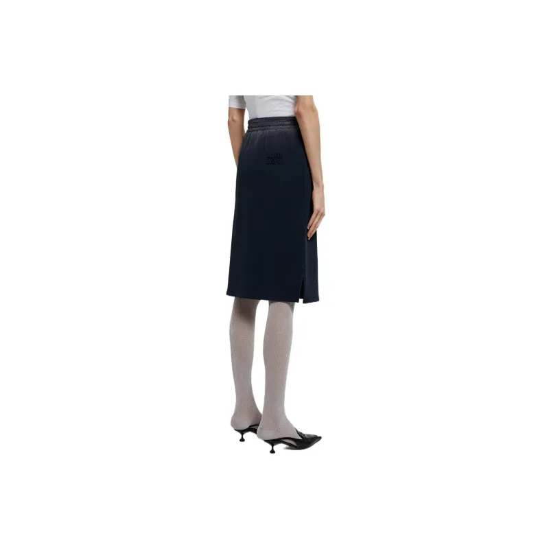 MIU MIU Casual Long Skirts Women's Gray-1