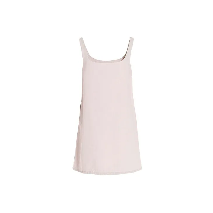 PRADA SS22 Denim Short Skirts Women's Pink-1