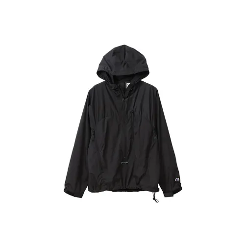 Champion Windbreaker Jackets Women's Black