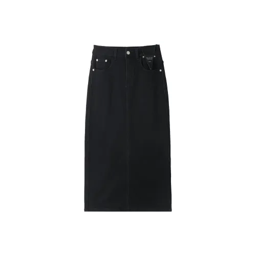 MITUAN Denim Long Skirts Women's