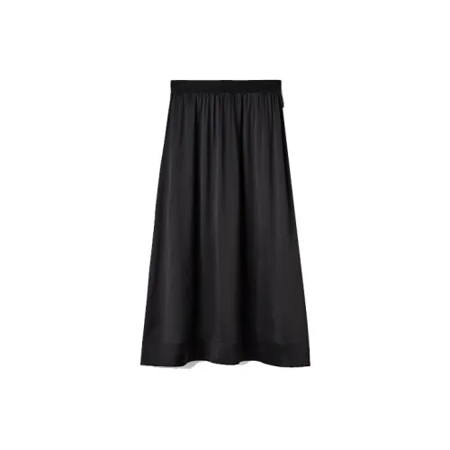 TOTEME Casual Long Skirts Women's Black
