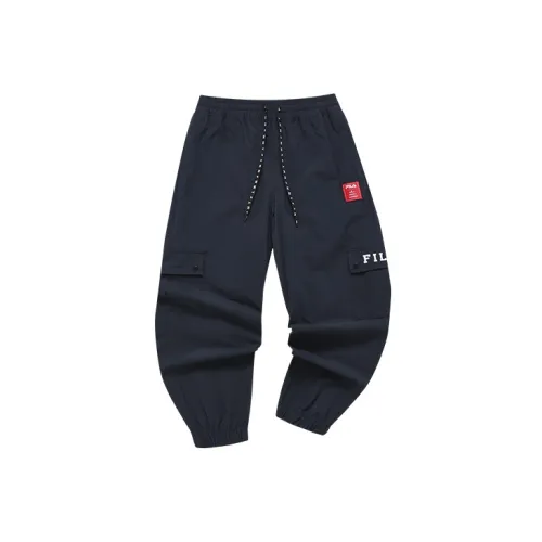 Mihara Yasuhiro X FILA MIHARA YASUHIRO Collaboration Collection Casual Pants Women's Dark Abyss Blue