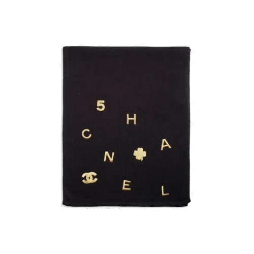 CHANEL Scarves Women's Black