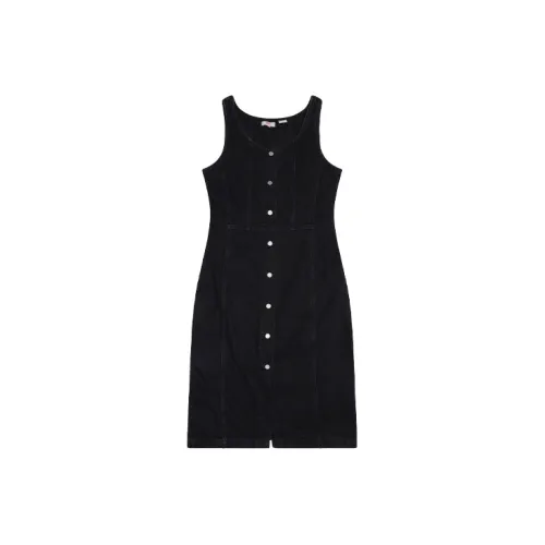 Levis Sleeveless Dresses Women's Black