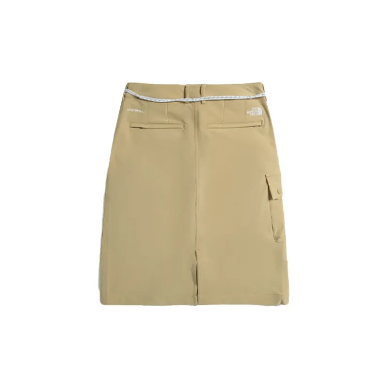 THE NORTH FACE Urban Exploration Casual Long Skirts Women's Khaki-1